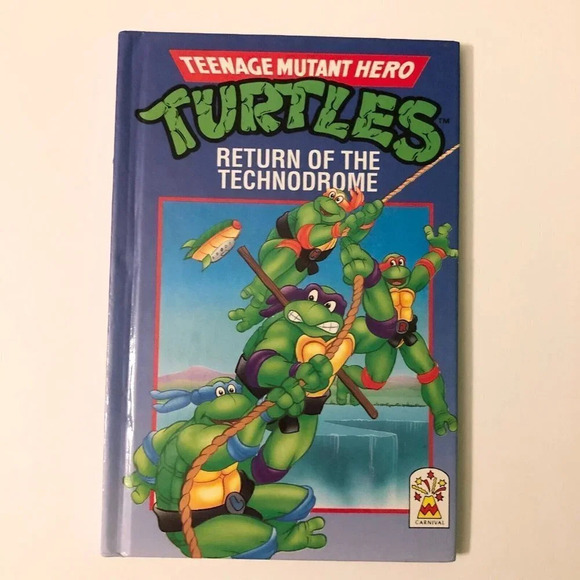 1990 TMNT Teenage Mutant  Ninja Turtle Return of the Technodrome Book - Picture 13 of 13